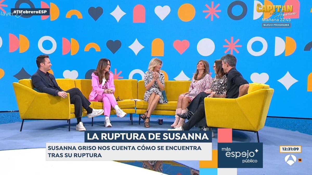 Griso, en la sección de corazón de 'Espejo Público'