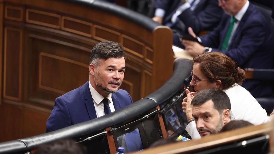 Rufián pide que ERC y Comuns "se entiendan" y su partido replica que se presentará con sus siglas