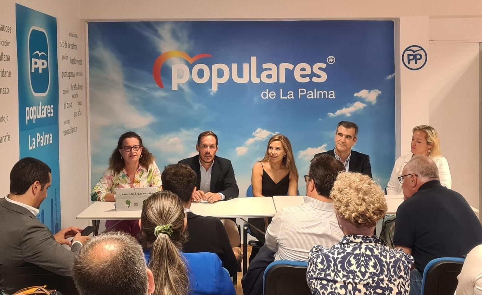 El PP de La Palma celebra la Junta Directiva con la presencia de cargos ...