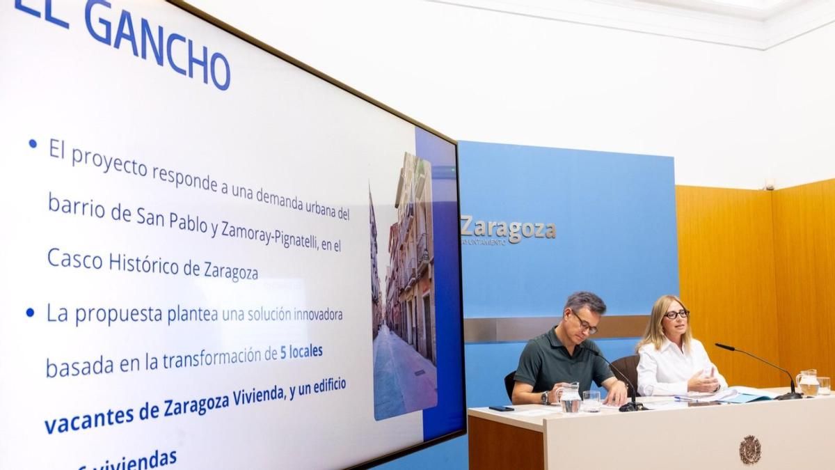 El Ayuntamiento de Zaragoza espera captar 1,8 millones de euros de fondos europeos para transformar el barrio de El Gancho