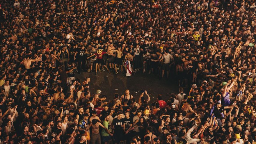 Talco y Trashtucada en la fiesta de bienvenida de la edición de 2024 de Viña Rock