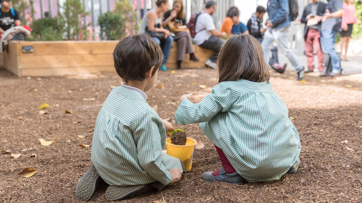 Parque de la calle Almendro en 2017