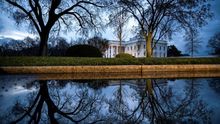 Vista general de la Casa Blanca en Washington DC, Estados Unidos.