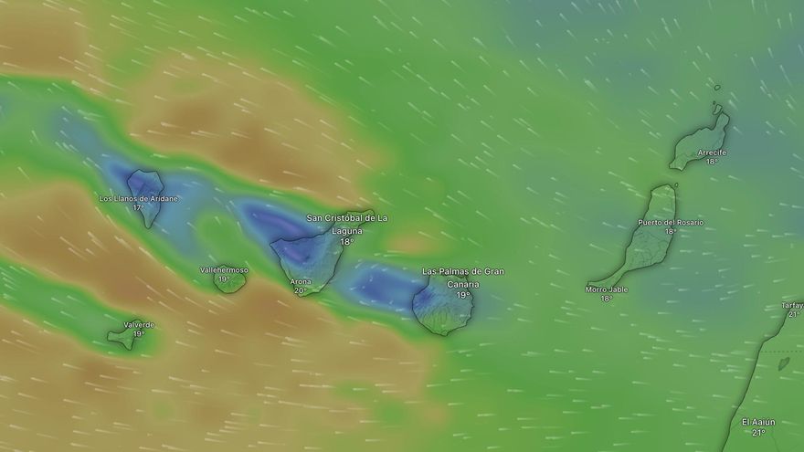 Aemet amplía los avisos amarillos en Canarias