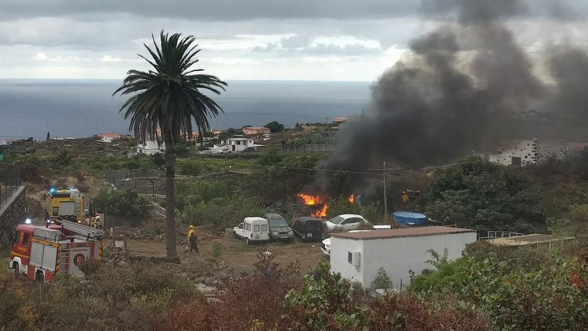 La Guardia Civil investiga la muerte de un hombre tras el incendio de su vivienda en Villa de Mazo