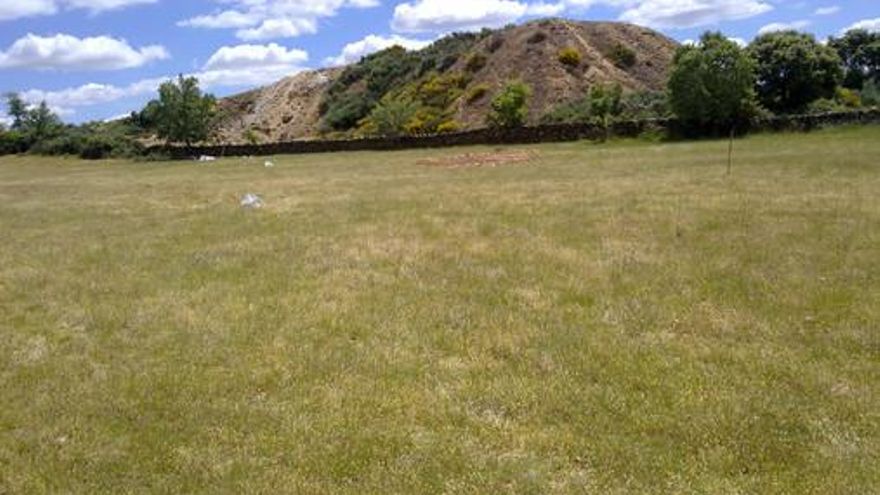 Zona de pastos junto a la mina de Barruecopardo (Salamanca) /IRNASA