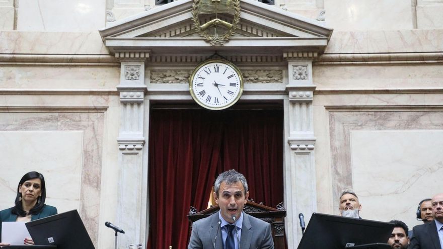 Menem asumió como alfil de Milei en Diputados y la cámara ya tuvo su primera crisis