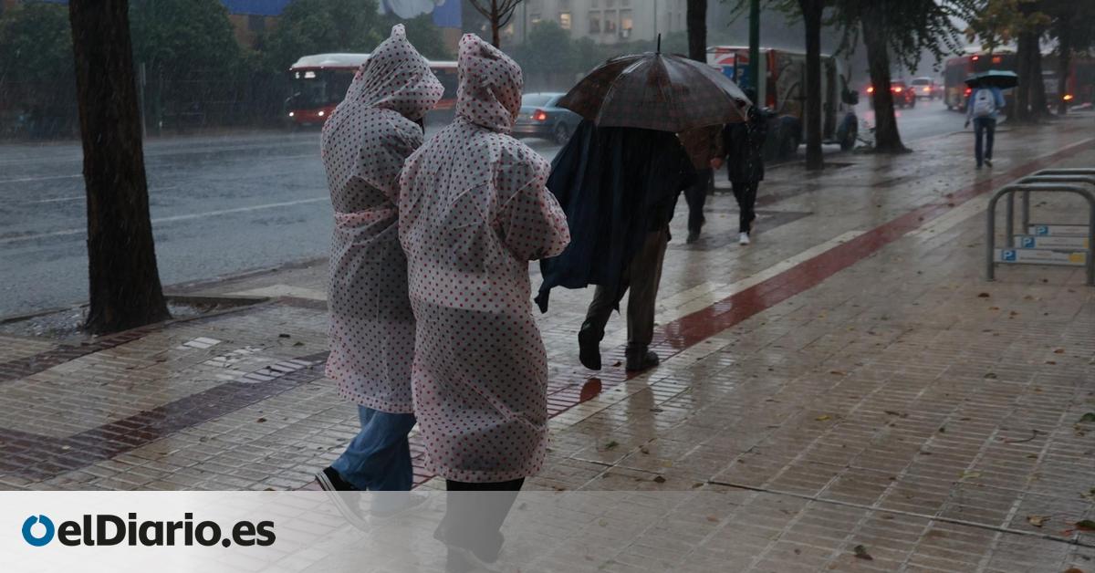 La borrasca Claudia se recrudece este jueves y afectará a casi toda España