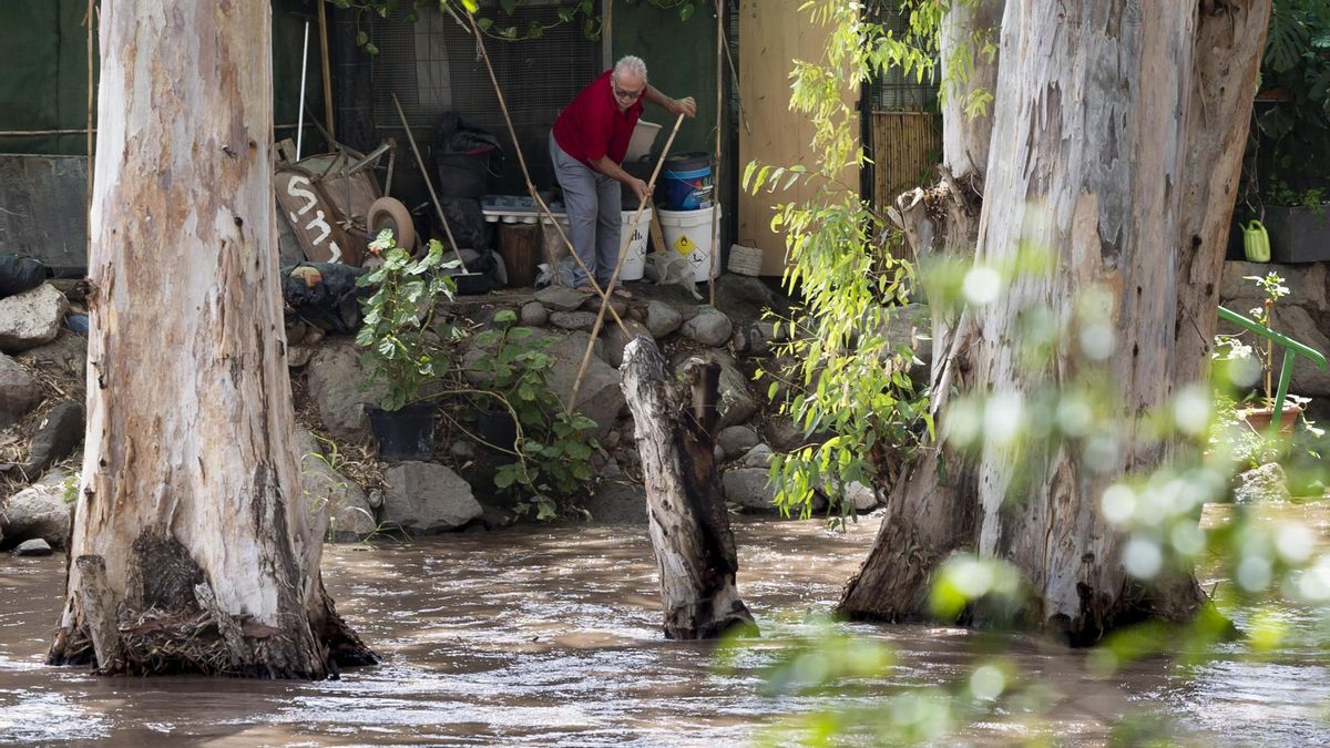 Therese azota Canarias: vientos huracanados, desprendimientos, desalojos y alerta por inundaciones