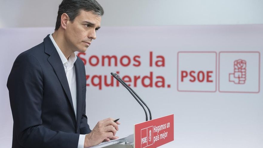 Una encuesta del PSOE sitúa a Sánchez 5,2 puntos por encima de Ciudadanos y muy cerca del PP