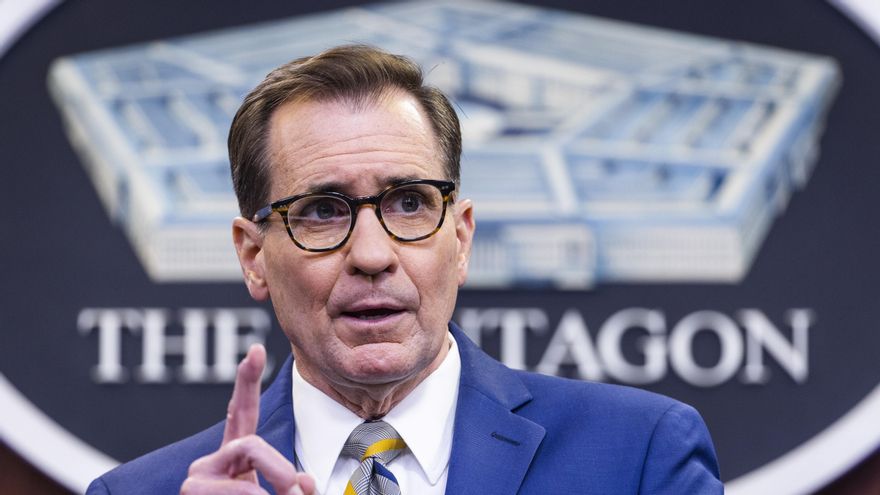 "Claramente, desde una perspectiva de ataques aéreos, los rusos están expandiendo sus objetivos militares", indicó el portavoz del Pentágono, John Kirby, en una entrevista en el canal de televisión ABC. Foto de archivo. EFE/EPA/JIM LO SCALZO