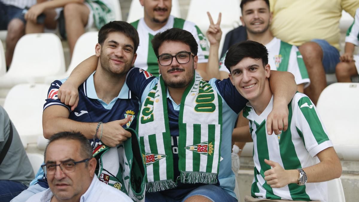 Grada Blanquiverde del Córdoba CF - UD Almería