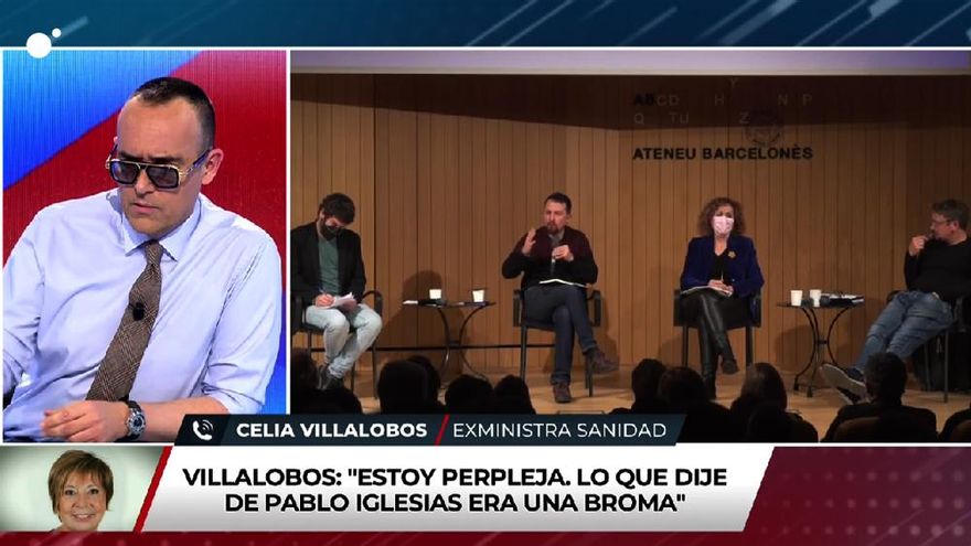 Celia Villalobos, "perpleja" por las críticas tras mofarse de Pablo Iglesias: "No sabía que era pecado nombrar a sus hijos"