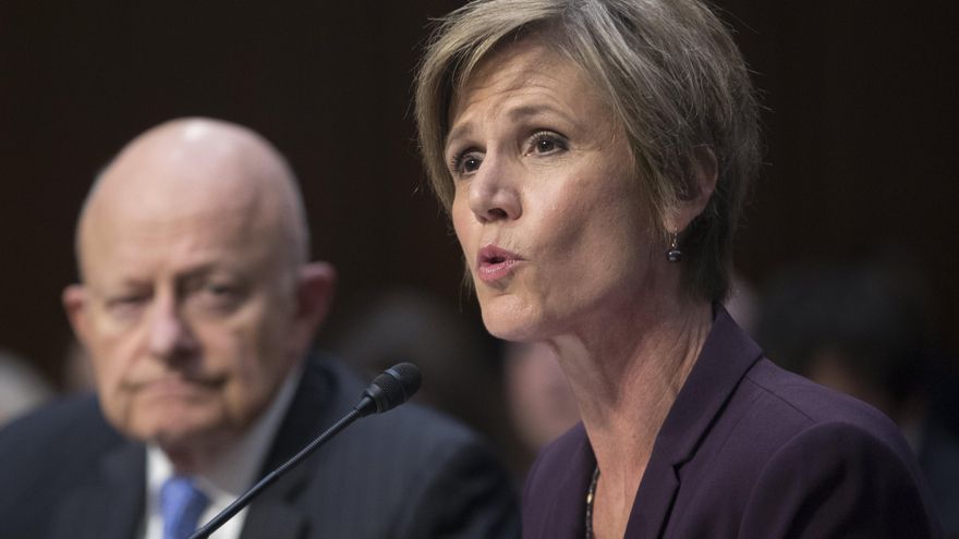 La fiscal general despedida por Trump denuncia que él ha "pisoteado" el estado de derecho