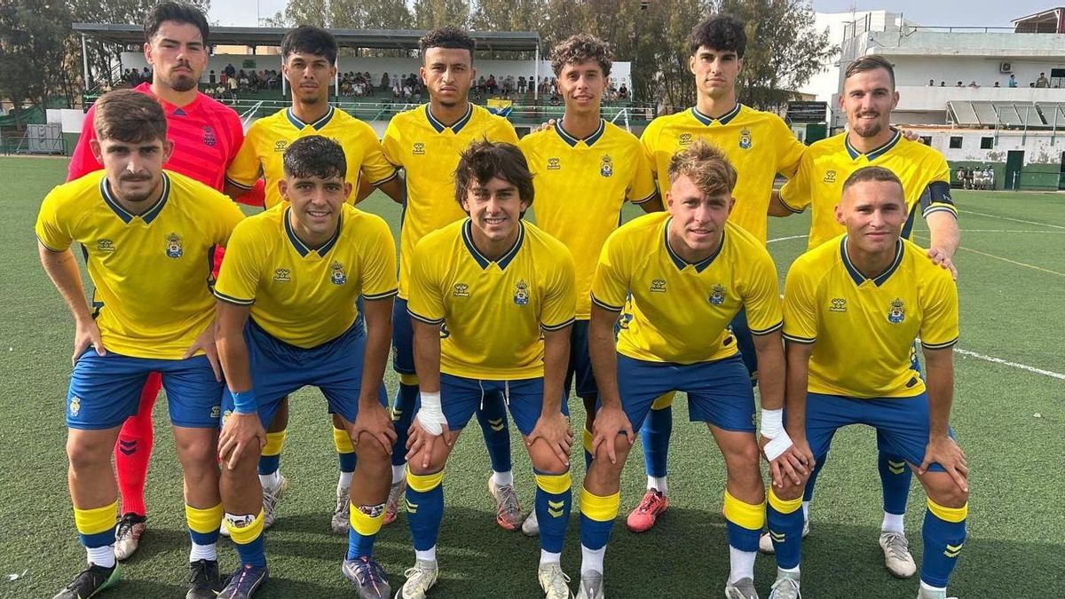 Las Palmas Atlético en pretemporada