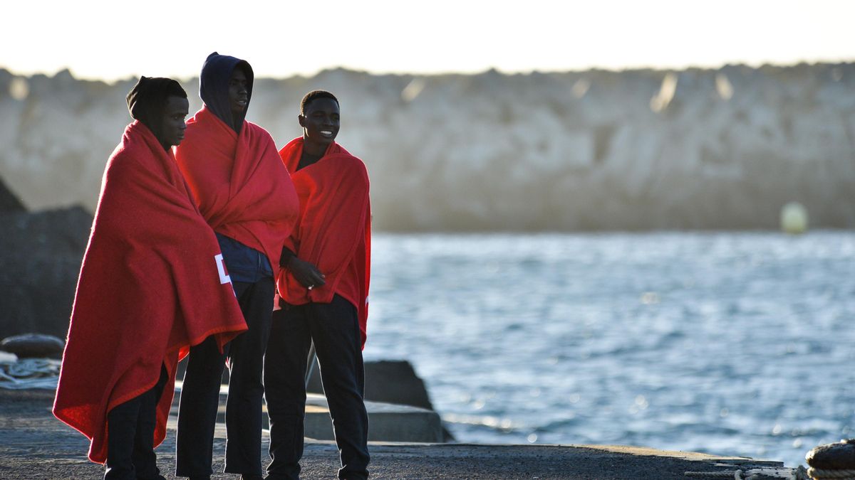 Inmigrantes subsaharianos, en una imagen de archivo.