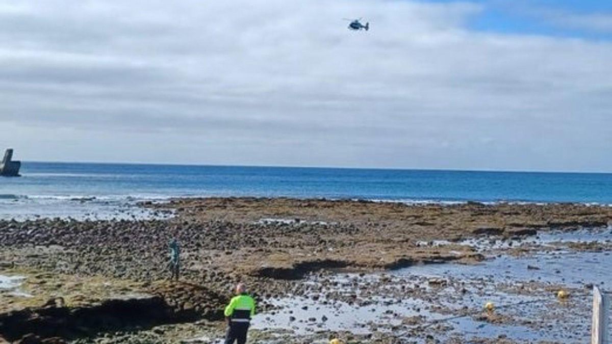 Aparece el cuerpo sin vida de un hombre en la bahía de Arinaga