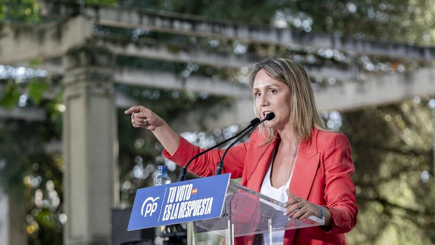 La número tres del PP a las elecciones europeas Alma Ezcurra.