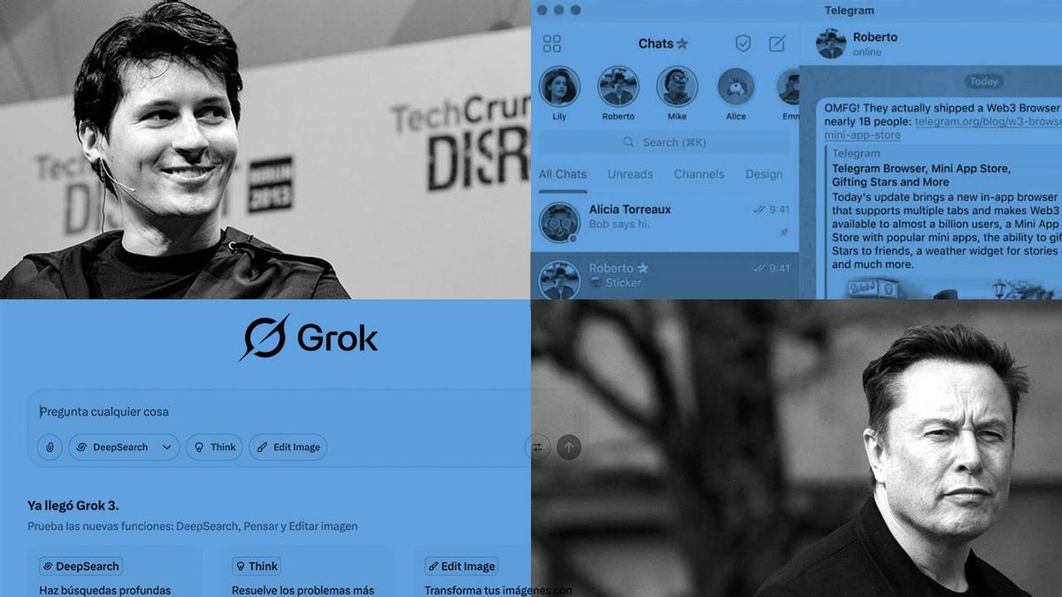El giro copernicano de Pável Dúrov: de "huir" de Rusia por la privacidad a vender datos de Telegram a Elon Musk
