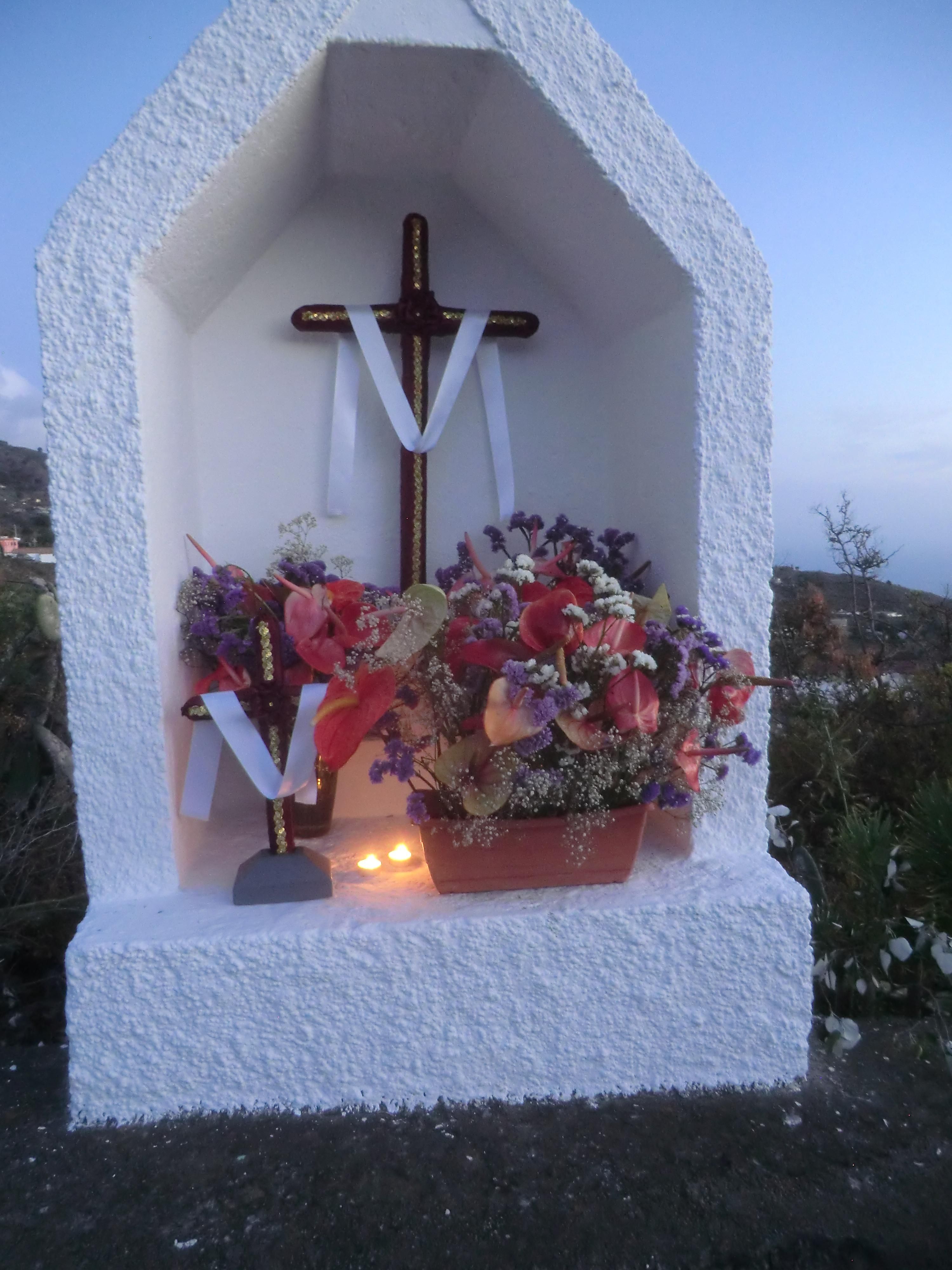 Cruz de la Glorieta de la Concordia (Las Manchas), Los Llanos de Aridane. MVH