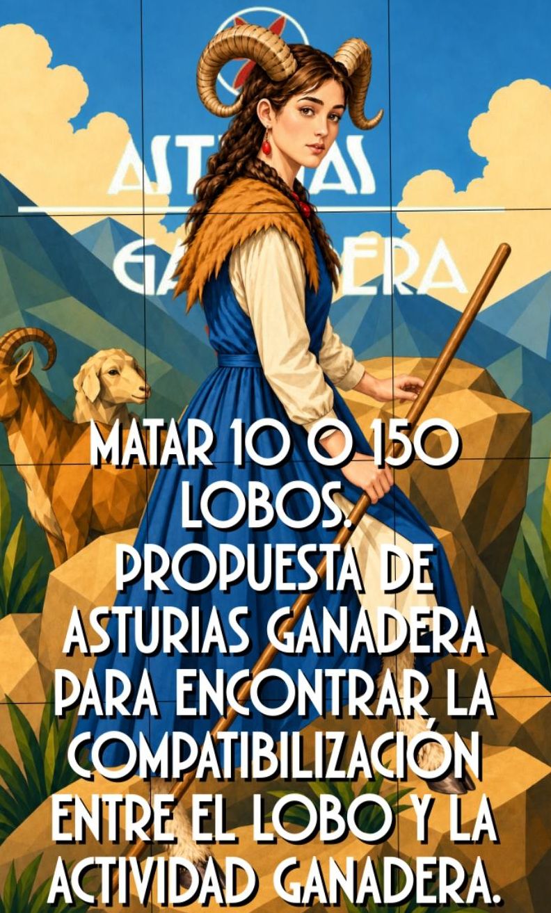 Asturias Ganadera pide que primen los controles sobre los lobos frente a los criterios cuantitativos del Principado.