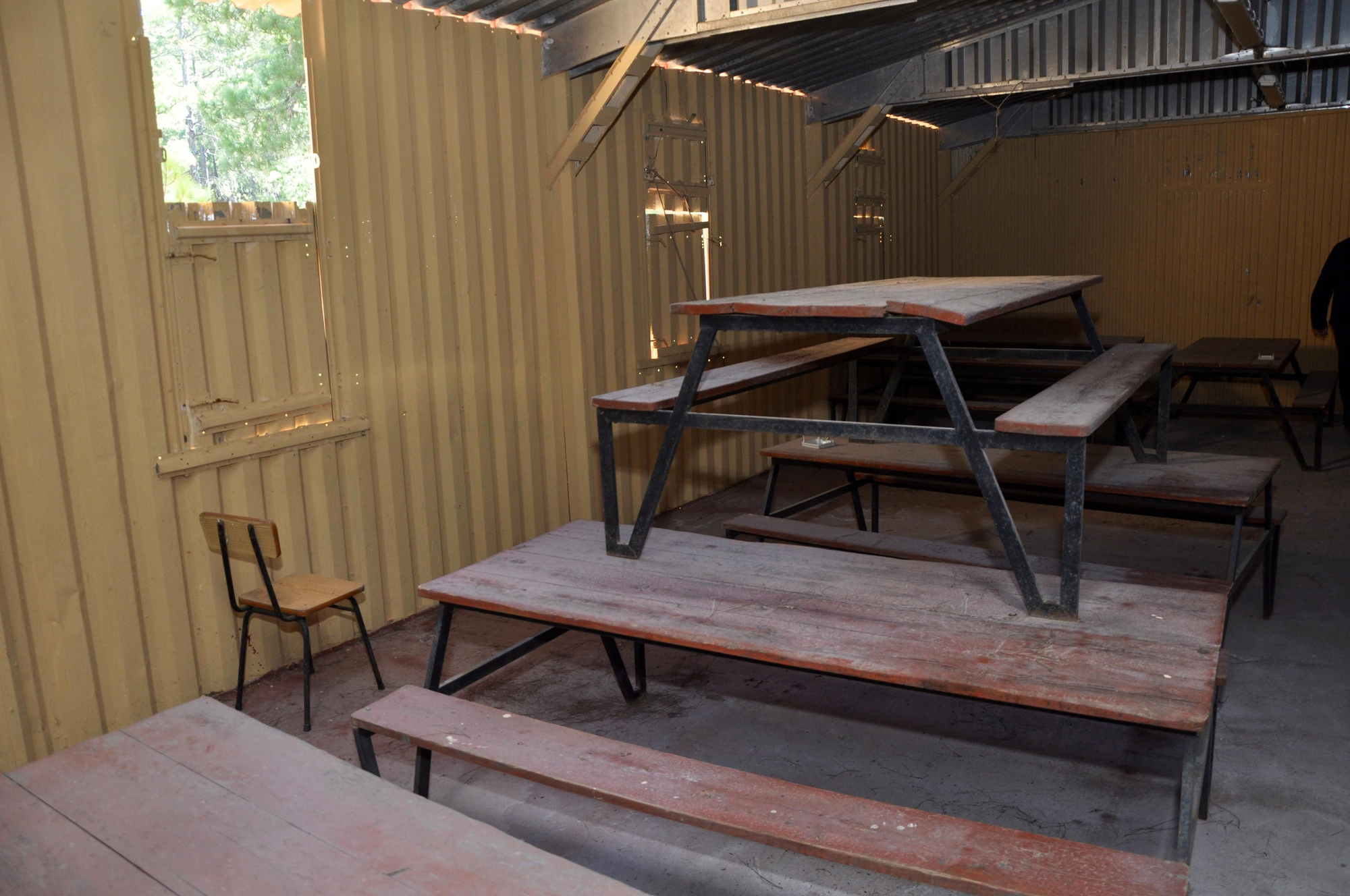 Instalaciones del Campamento de Tamadaba, en Agaete. (Ángel Sarmiento)