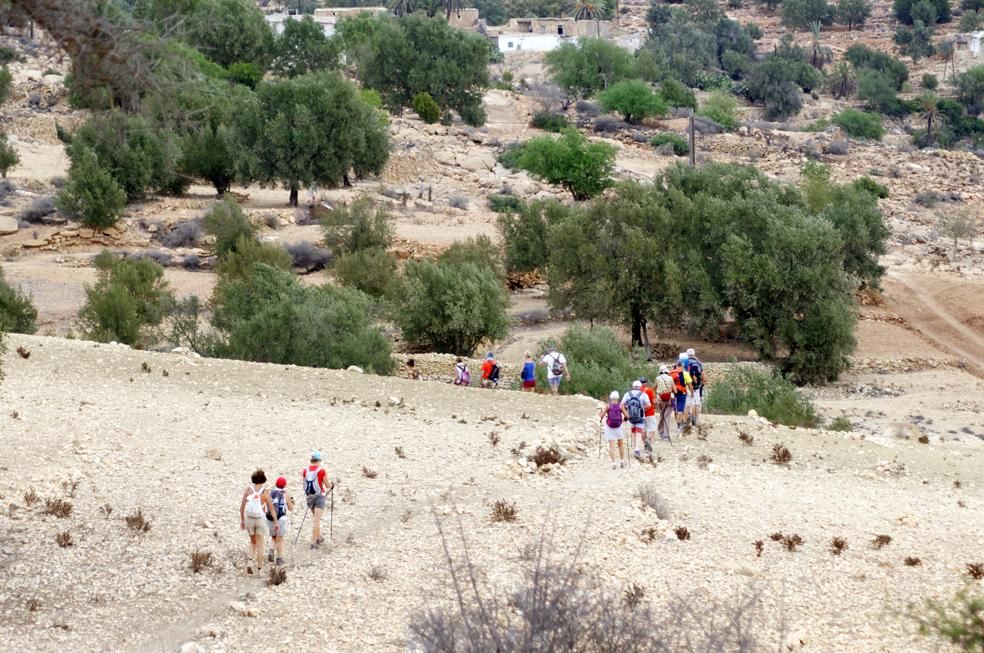 El rico entorno rural de Agadir permite disfrutar de numerosos espacios naturales para la práctica del senderismo y excursiones