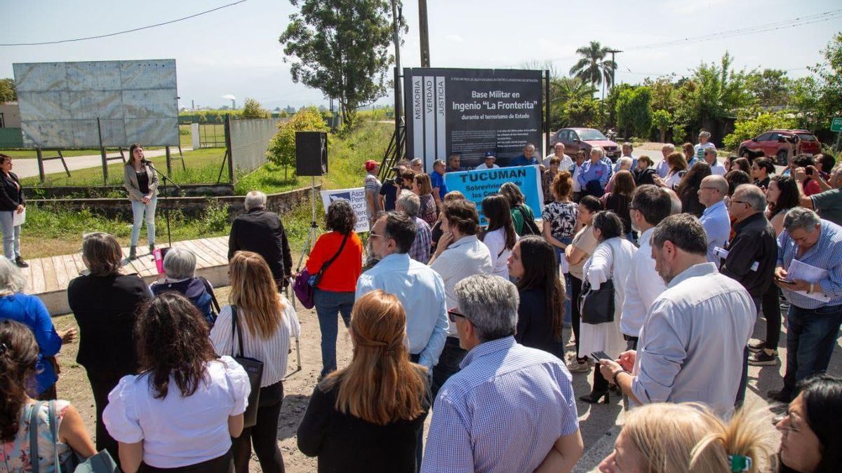 En 2023, la Secretaría de Derechos Humanos señalizó como sitio de memoria la Base Militar en Ingenio La Fronterita.