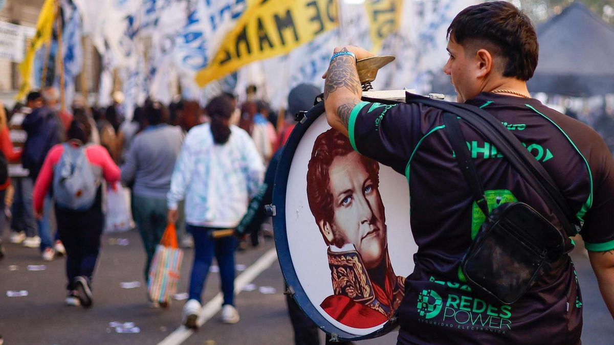 Gremios y autoconvocados participaron de la convocatoria
