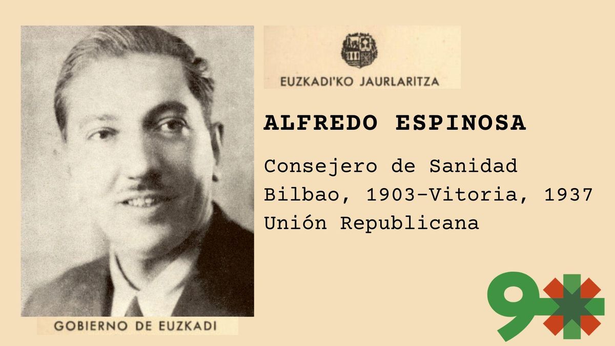 Alfredo Espinosa Orive, consejero de Sanidad fusilado que murió por Euzkadi, por España y por la República