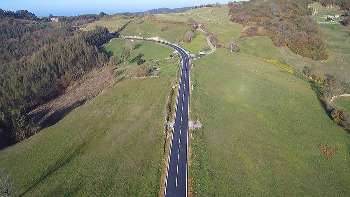 Carretera de Cantabria.