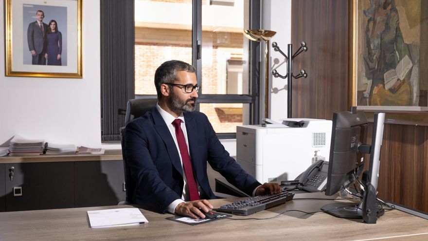 Francisco Lucas, delegado del Gobierno en Murcia: "Vox es quien gobierna de facto la Región, lo vemos todos los días"
