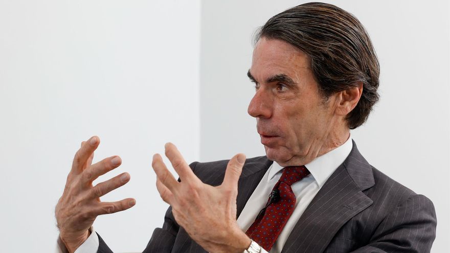 El expresidente del Gobierno José María Aznar.