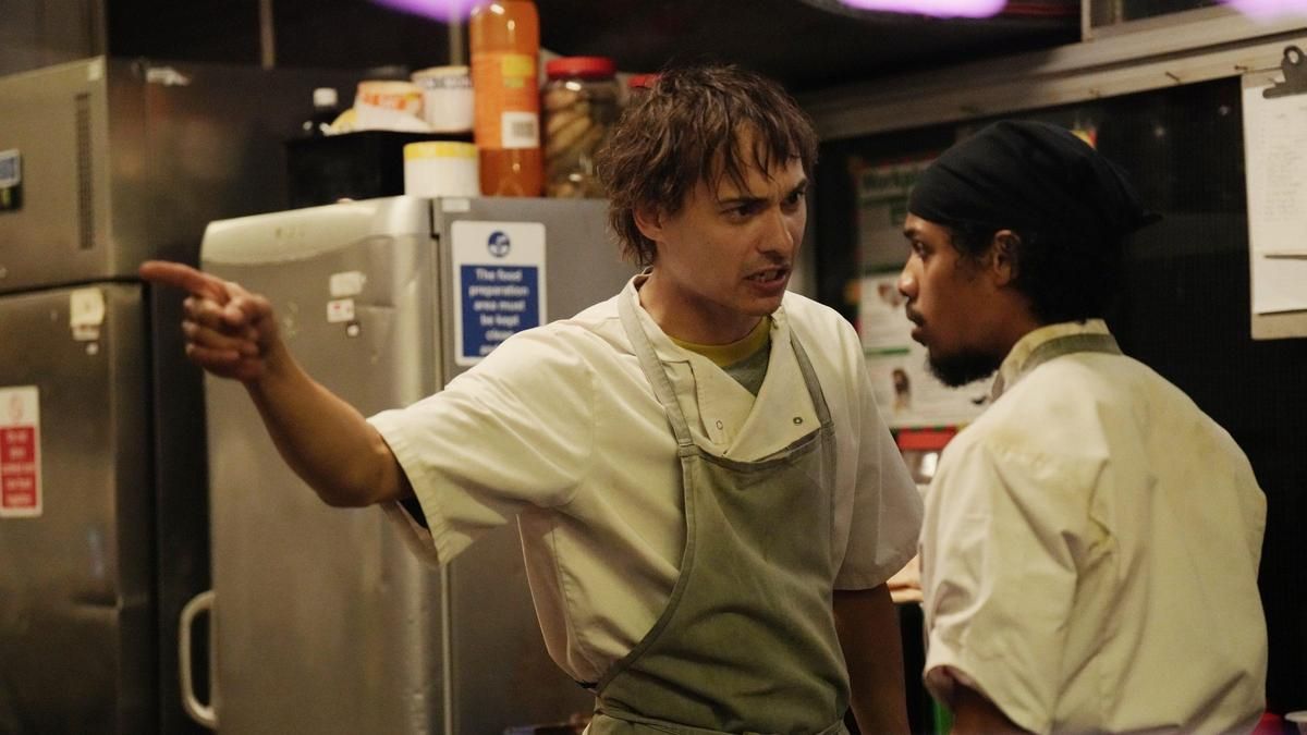 Fran Dillane, en una escena de 'Urchin'