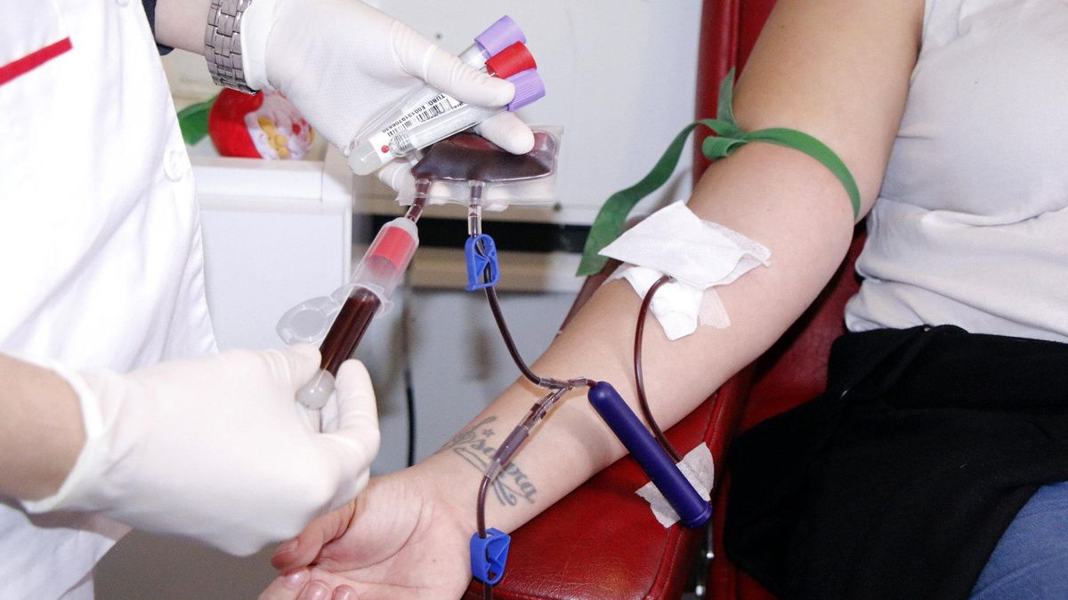 Donación de sangre