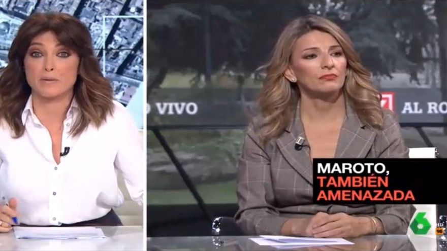 Captura de una entrevista a Yolanda Díaz en La Sexta