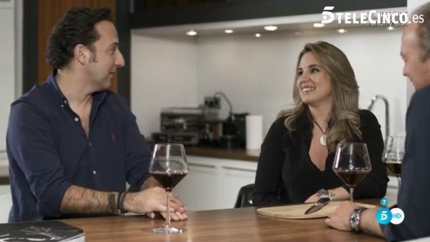 Carmen e Íker con Bertín Osborne