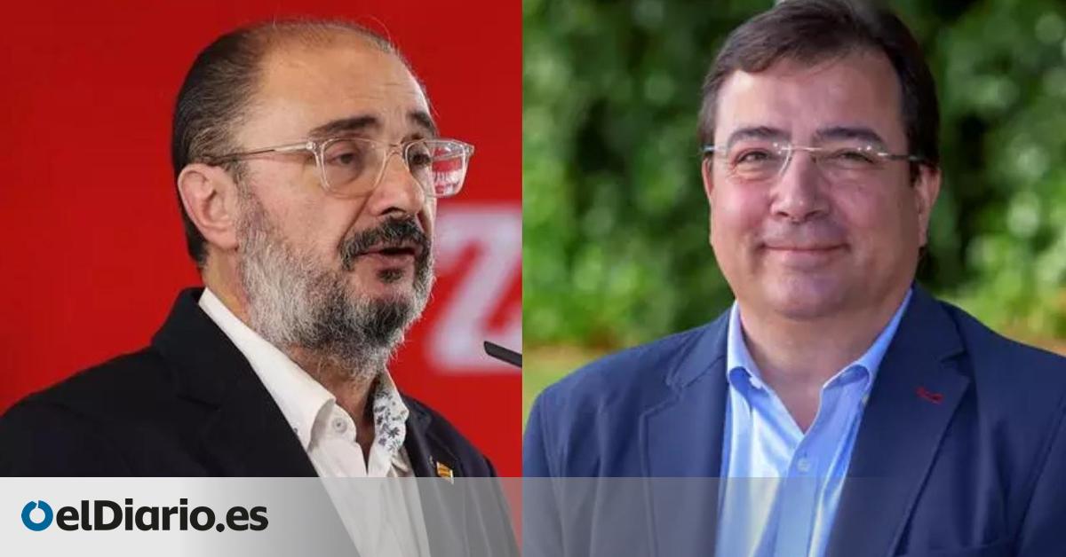 El Gobierno concede la Gran Cruz de Carlos III a Lambán y Fernández Vara a título póstumo