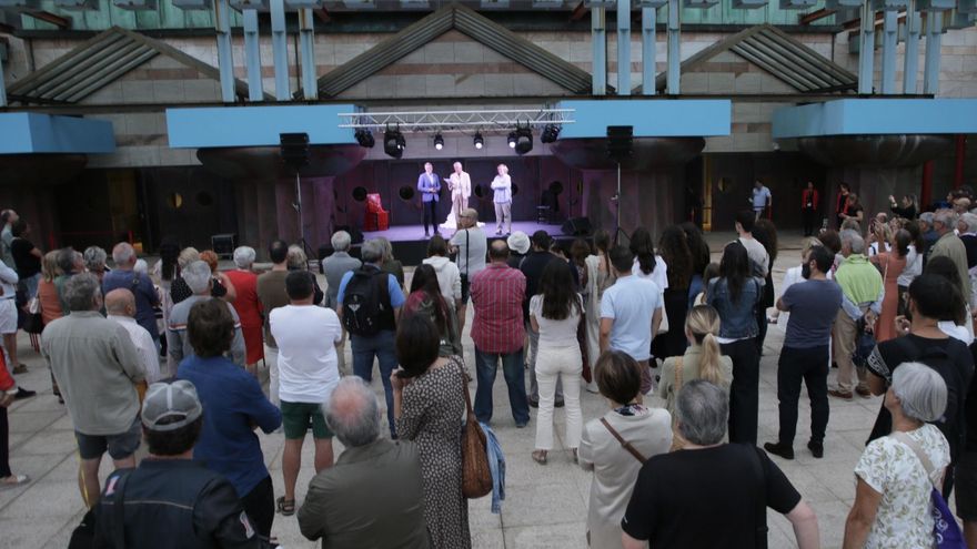 Inaugurada la nueva terraza 'Carmen Amaya' del Palacio de Festivales de Santander