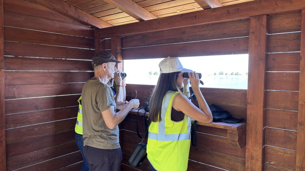 Observatorio de aves en Cabezo Beaza