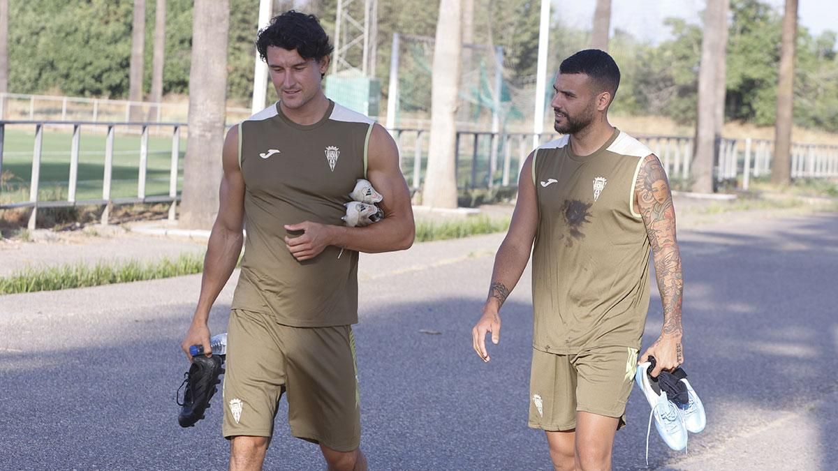 Primer entrenamiento de pretemporada del Córdoba CF, en imágenes