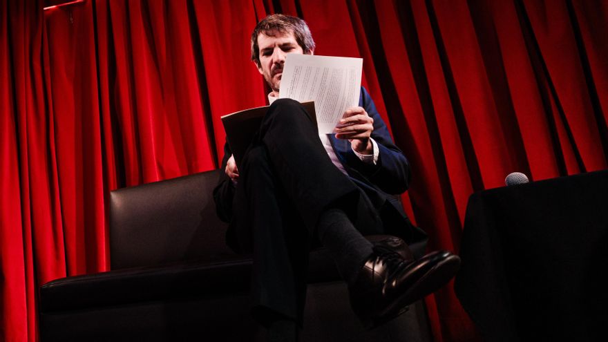 El ministro de Cultura, Ernest Urtasun, presenta medidas de apoyo del Ministerio de Cultura a salas de música en vivo en la sala el Sol, a 14 de enero de 2026, en Madrid (España).