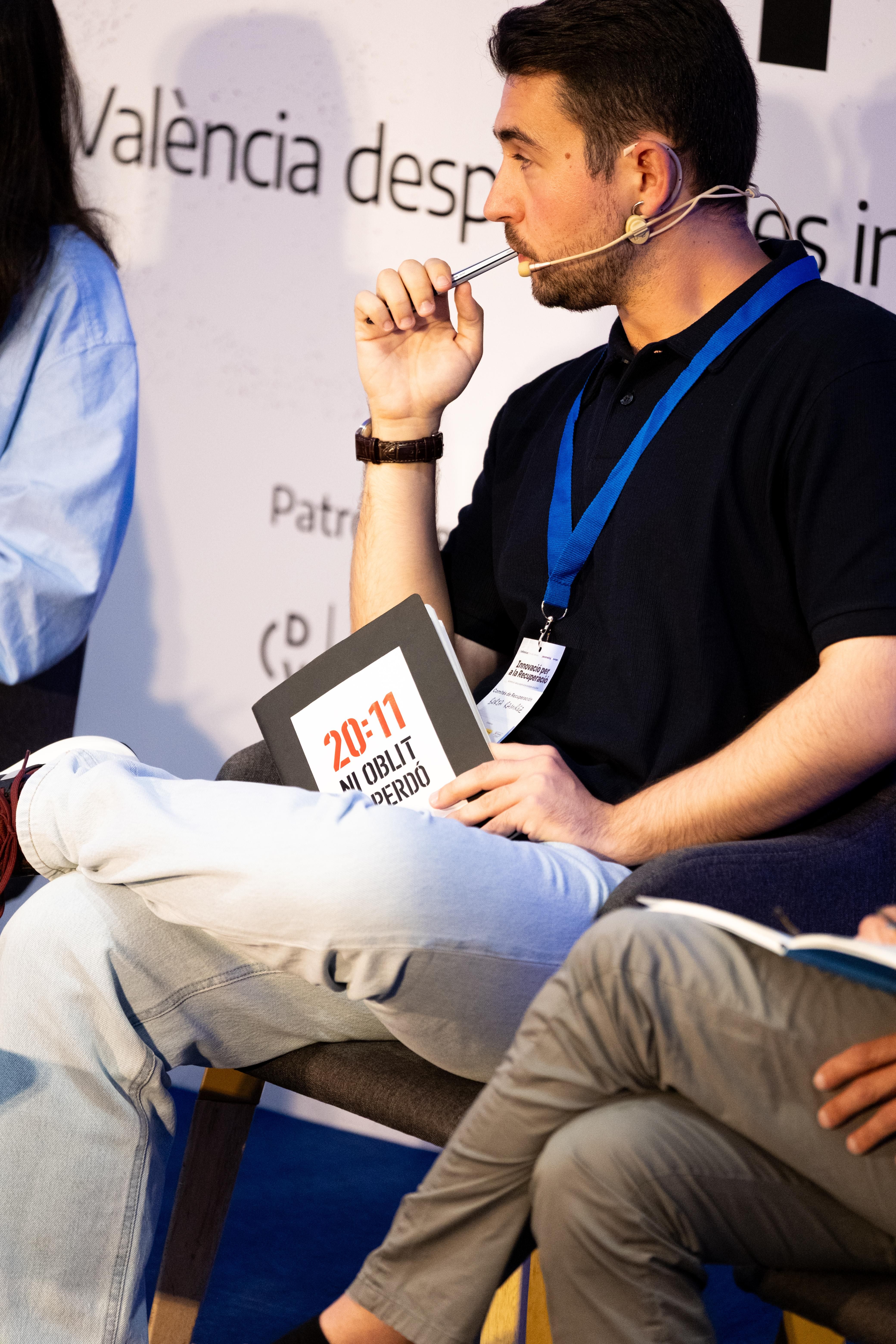 Borja Ramírez, portavoz de los Comités Locales de Emergencia y Reconstrucción.