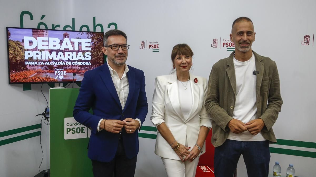 Diálogo interno y la derecha como rival: los candidatos en las primarias del PSOE confrontan sus proyectos para luchar por la Alcaldía