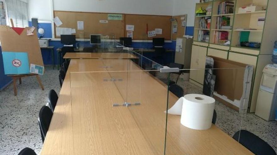 IES (Instituto de Educación Secundaria) Valle de Laciana en Villablino.