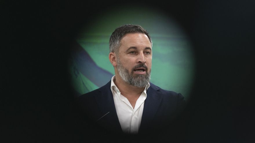Imagen de archivo del líder de Vox, Santiago Abascal. EFE/ Fernando Villar