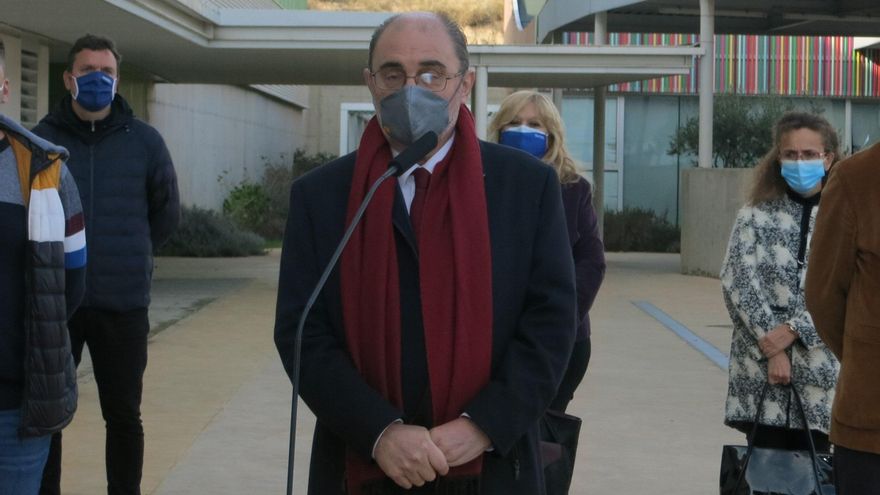 El presidente de Aragón, Javier Lambán.