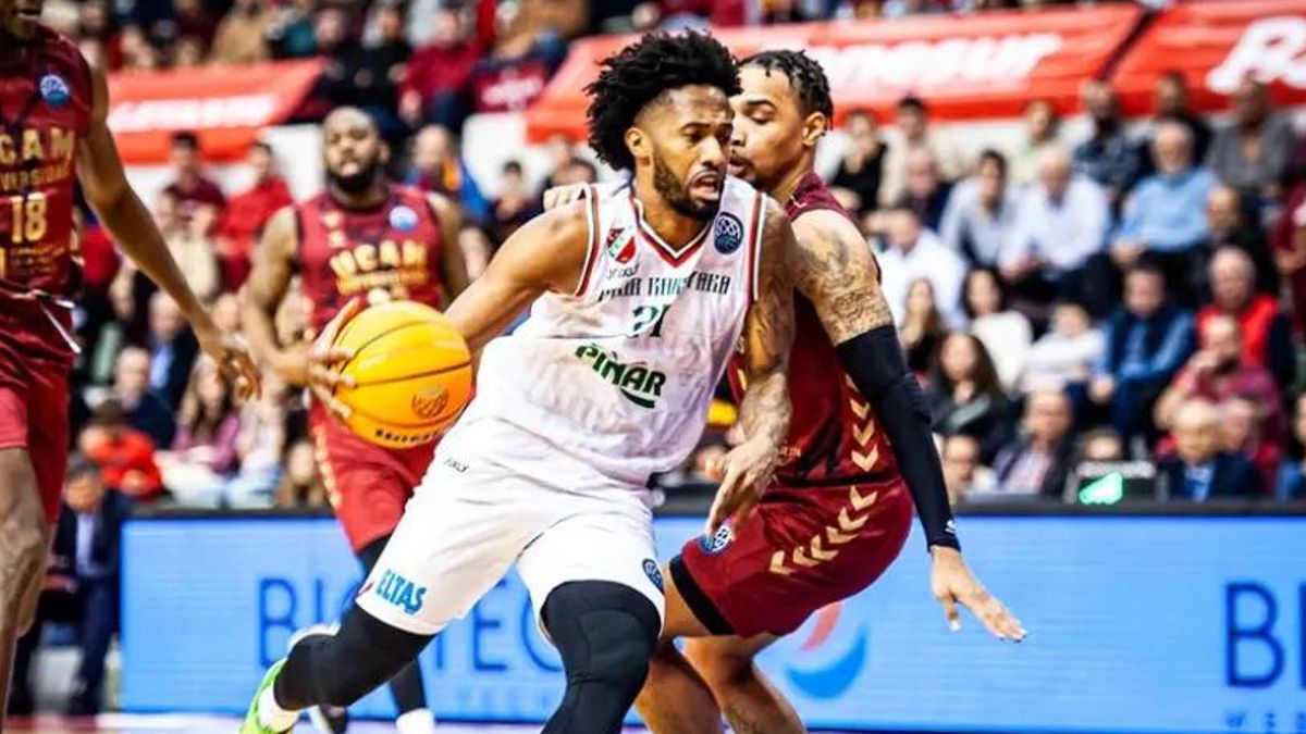 Braian Angola, con el Pinar Karsiyaka