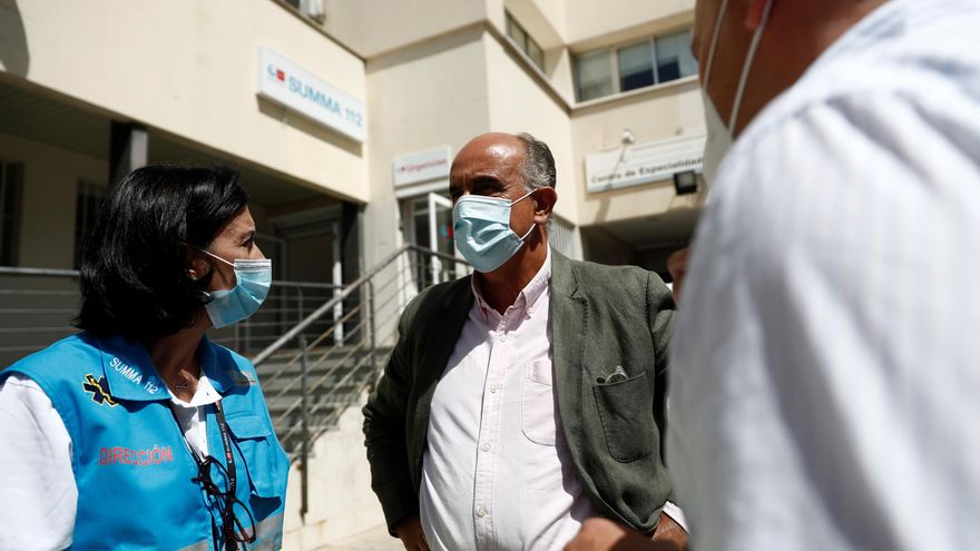 El viceconsejero de Sanidad y responsable del plan covid-19. Antonio Zapatero.. EFE/Mariscal
