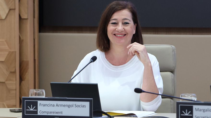 Archivo - La presidenta del Congreso, Francina Armengol.